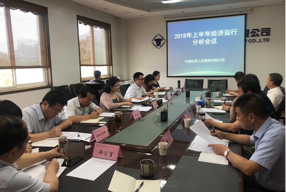 【標(biāo)準(zhǔn)集團(tuán)】標(biāo)準(zhǔn)集團(tuán)召開上半年經(jīng)濟(jì)運行分析會